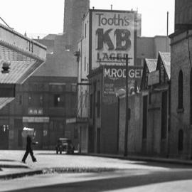 Fascia Image - View west along Little Pier Street Haymarket, circa 1930
