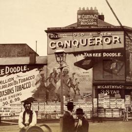 Site Fence Image - At the corner of George and Hay Streets Haymarket, circa 1901