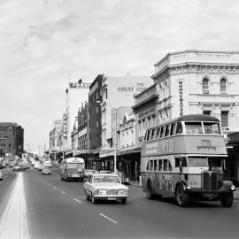 Site Fence Image - George Street, view south from Hay Street Haymarket, 1971
