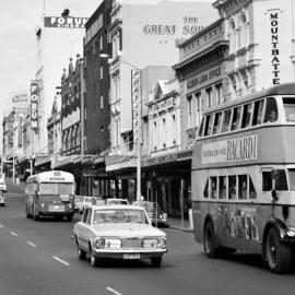 Fascia Image - George Street, view south from Hay Street Haymarket, 1971