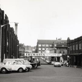 Site Fence Image - Ultimo Road, view south-west from Quay Street Haymarket, circa 1971