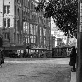 Fascia Image - View east along Broadway near Glebe Point Road Glebe, 1930's
