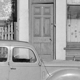 Fascia Image - Glebe Point Road, western side between Mitchell Street and Derby Place Glebe, 1954