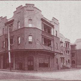 Strickland Buildings, Balfour and Meagher Streets Chippendale, 1915