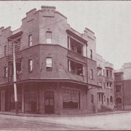 Strickland Buildings, Balfour and Meagher Streets Chippendale, 1915