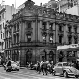 Site Fence Image - George Street at the corner of Hunter Street Sydney, 1961