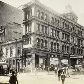 Site Fence Image - Martin Place at the corner of Pitt Street Sydney, 1917