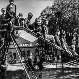 Site Fence Image - Children's playground, Australia Street Camperdown, 1960's