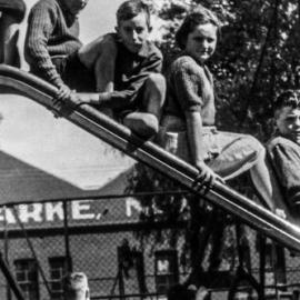 Fascia Image - Children's playground, Australia Street Camperdown, 1960s