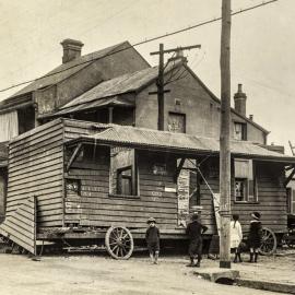 Site Fence Image - House relocation, Brown Street Camperdown, 1916