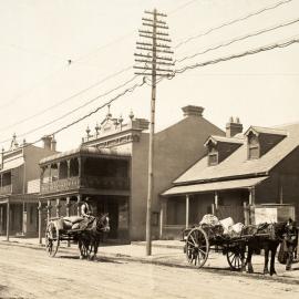 Site Fence Image - Parramatta Road, between Missenden Road and Layton Street Camperdown, 1911