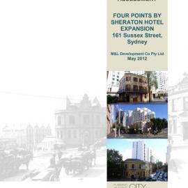 Statement of Heritage Impact and Archaeological Assessment - 161 Sussex Street Sydney, 2012