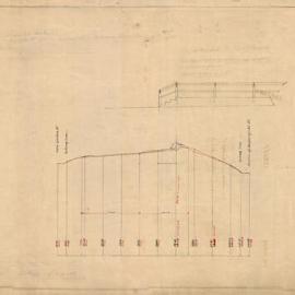 Longitudinal section of Victoria St from Collins to Beaconsfield Street [not dated]