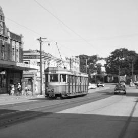 Site Fence Image - Oxford Street, view east from Verona Street Paddington, 1960