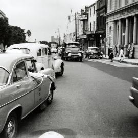 Site Fence Image - Oxford Street, view west from Ormond Street Paddington, 1964