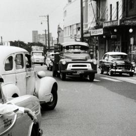 Fascia Image - Oxford Street, view west from Ormond Street Paddington, 1964