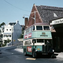 Site Fence Image - View east on Glenmore Road from Broughton Street Paddington, 1975