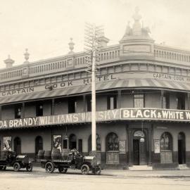 Site Fence Image - Captain Cook Hotel, Flinders Street Paddington, circa 1913