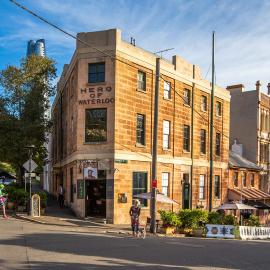 Hero of Waterloo, Lower Fort Street, The Rocks, 2022