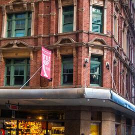 'Red bottle', Pitt Street Sydney, 2022