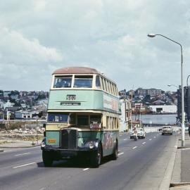 Site Fence Image - Miller Street Pyrmont, view south-west to Blackwattle Bay and Glebe, 1970