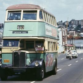 Fascia Image - Miller Street Pyrmont, view south-west to Blackwattle Bay and Glebe, 1970