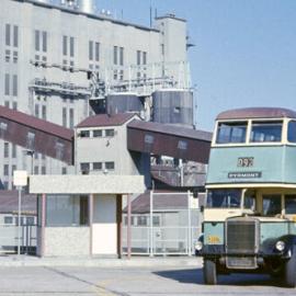 Fascia Image - Miller Street Pyrmont, view south-west to Blackwattle Bay and Glebe, 1970