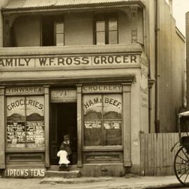 Fascia Image - Union Street near the corner of Harwood Street Pyrmont, 1911