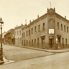 Site Fence Image - Pyrmont Bridge Road at Harwood Street Pyrmont, 1911