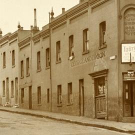 Fascia Image - Pyrmont Bridge Road at Harwood Street Pyrmont, 1911