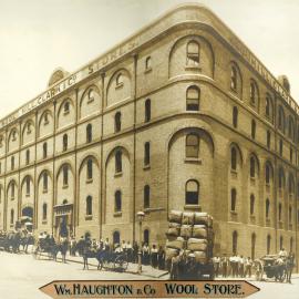 Site Fence Image - William Haughton Wool Store, Pyrmont Street Pyrmont, 1920