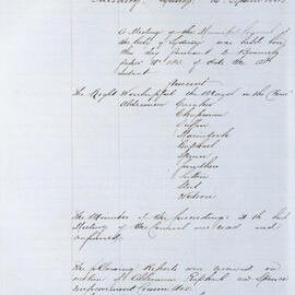 Minutes of Council - Meeting no. 0189, 16 Sep 1862 [Municipal Council of Sydney]