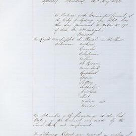 Minutes of Council - Meeting no. 0180, 26 May 1862 [Municipal Council of Sydney]