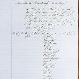 Minutes of Council - Meeting no. 0174, 10 Mar 1862 [Municipal Council of Sydney]