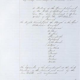 Minutes of Council - Meeting no. 0173, 03 Mar 1862 [Municipal Council of Sydney]