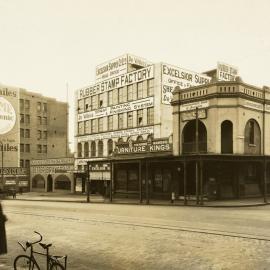 Site Fence Image - Broadway, between Shepherd and Buckland Streets Chippendale, 1933