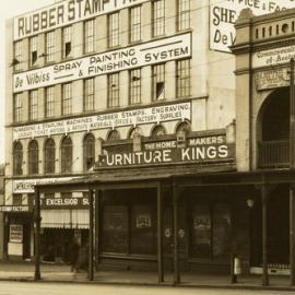 Fascia Image - Broadway, between Shepherd and Buckland Streets Chippendale, 1933