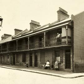 Site Fence Image - O'Connor Street, view west from Balfour Street Chippendale, circa 1909