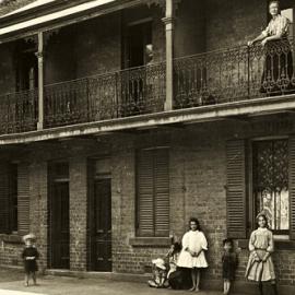 Fascia Image - O'Connor Street, view west from Balfour Street Chippendale, circa 1909