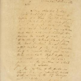 Letter - Lessee of Soldiers Point Fountain must take action about waste water, 1852