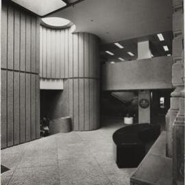 Interior, Town Hall House, Kent Street Sydney, circa 1977