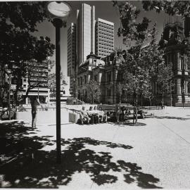 View of Sydney Square looking north west, circa 1977