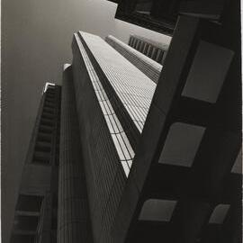 Exterior of Town Hall House, Kent Street Sydney, circa 1977