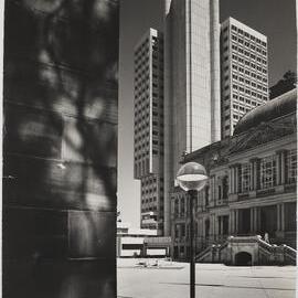 Town Hall House and Sydney Town Hall, circa 1977 