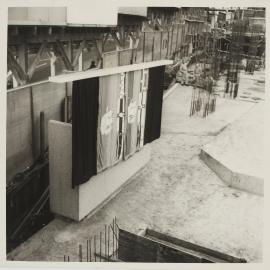 Foundation stone, Town Hall House, Kent Street Sydney, 1973