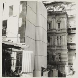 Construction of Town Hall House, Kent Street Sydney, circa 1973