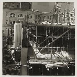 Construction of Town Hall House, Kent Street Sydney, circa 1973