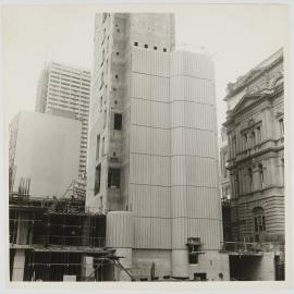 Construction of Town Hall House, Kent Street Sydney, circa 1973