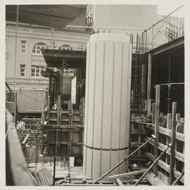 Construction of Town Hall House, Kent Street Sydney, circa 1973