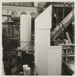 Construction of Town Hall House, Kent Street Sydney, circa 1973